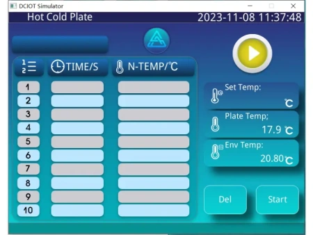 Тест горячей-холодной пластиной